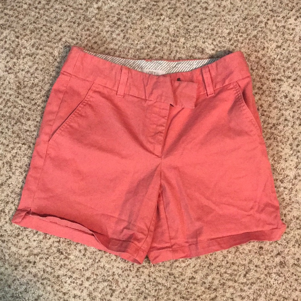 Loft Shorts- peach color